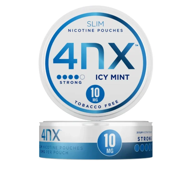 4NX Nicotine Pouches Icy Mint 10MG