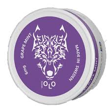 WHITE OLO Nicotine Pouches 6mg Grape Mint